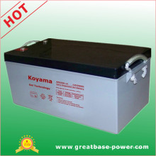 Lange Nutzungsdauer-Kieselsäure-Gel-Batterie 250ah 12V